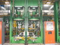 Hydraulic curing press for PCR and LT