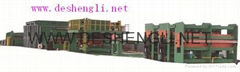 Conveyor belt producing machine