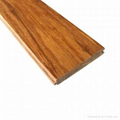 carbonized strand woven bamboo flooring