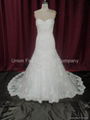 Popular & hottest Wedding gown in heavy beaded lace and satin from 2010 to now  2