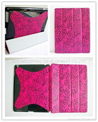 beautiful pu case for ipad 2