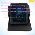 Fashionable PU case for Tablet 5