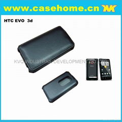  leather case for HTC evo