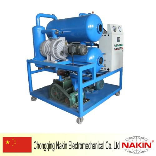 Double-stage vacuum transformer oil purifier 2