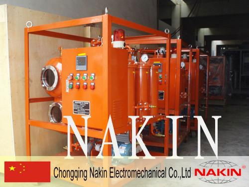 Double-stage vacuum transformer oil purifier 5