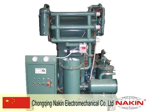Single stage vacuum insulating oil purifier 5