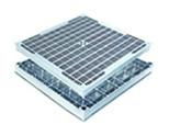 Aluminum grating panel