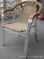 aluminum rattan chair 4