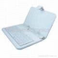 Leather Case with Keyboard for 7 inch Tablet PC