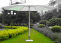 3 M round aluminum umbrella