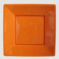 Reusable Square Plastic Plate