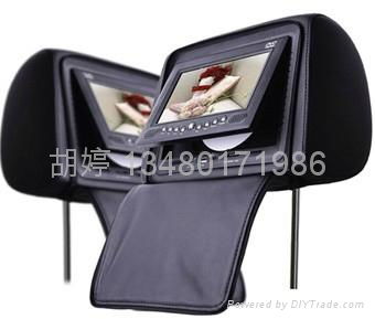 Car Headrest DVD Player With Pillow