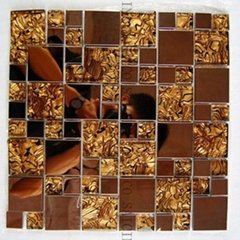 ross and glass mix mosaic