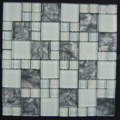 crystal glass mosaic