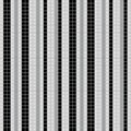black and white stripe mosaic