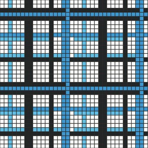 scotland lattice mosaic