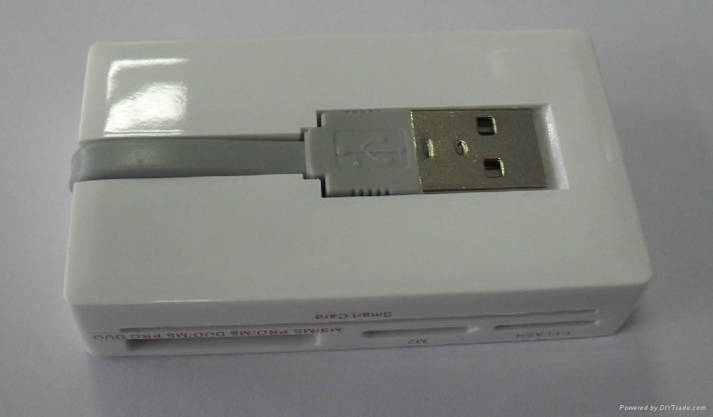 USB2.0 ATM SIM SD MS TF M2 All in 1 Card Reader 5