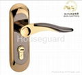 99.9% Gold Electroplate Double Tongue Kirsite Lever Locks (M Series) 1