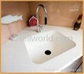 Solid surface basin sink 2