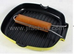 die casting alu non-stick grill pan 