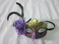 party mask with flower