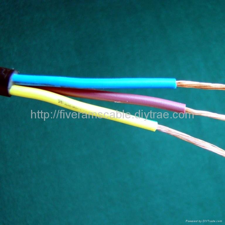 CE ORDINARY DUTY CABLES (H05VV-F 1.5mm2 3G)