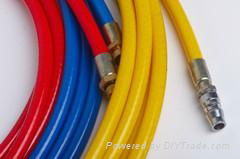 Wire spiral extra-high-pressure hose