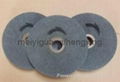 Non woven nylon convolute wheel for