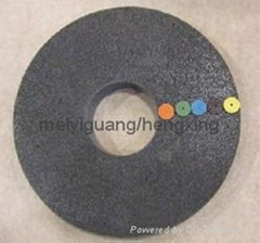 Non woven nylon polishing wheels for