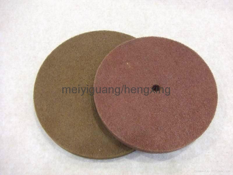 non woven abrasive finishing wheels