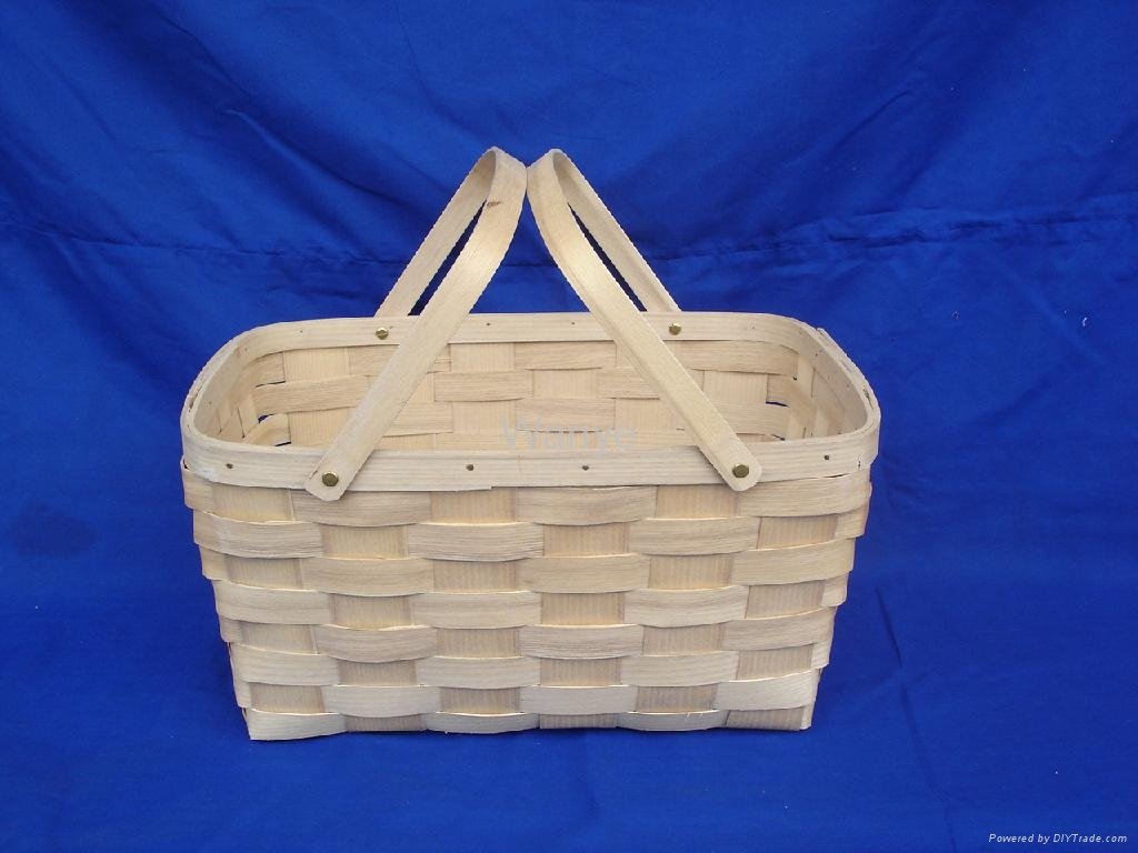 swing handle picnic basket