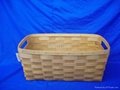 wood basket,/Utility basket 1