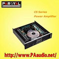 Professional power amplifier