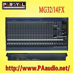 professional mixer console