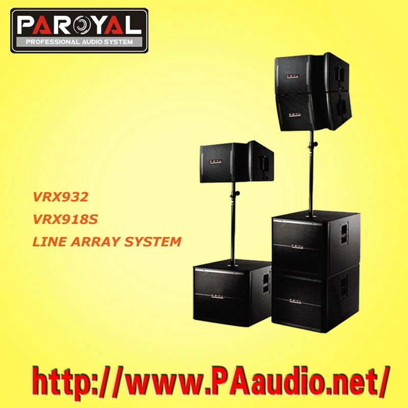 Line Array VRX932 VRX918