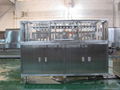 Pre-wash water filling and spraying machine