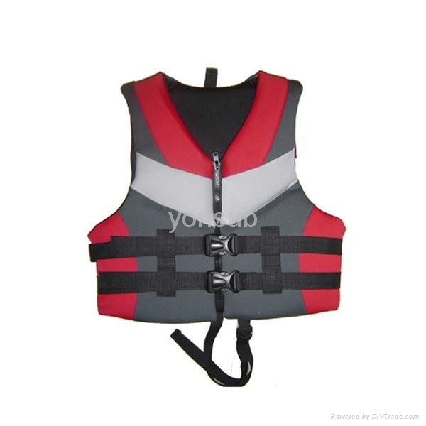 Custom Neoprene Life Jacket Large buoyancy swim suits