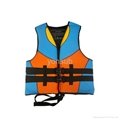 Custom Neoprene Life Jacket Large buoyancy swim suits 2