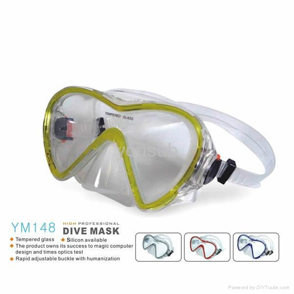 100%silicone diving mask diving scuba accessories 3