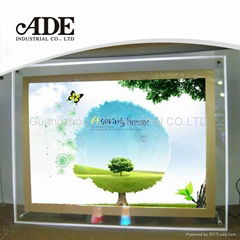 led crystal light box 