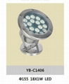 LED Stainless Steel Underwater Light 3