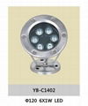 LED Stainless Steel Underwater Light 4