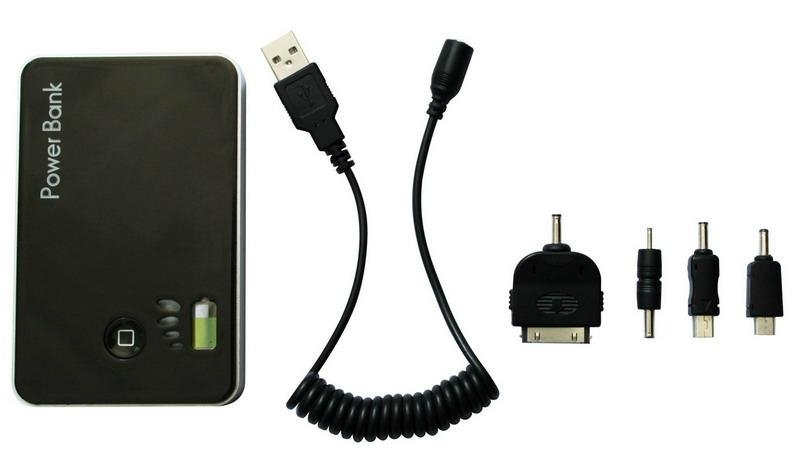 for ipad 2 iphone ipod Dual USB Power Bank for cellphone 2