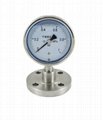 Stainless steel diaphragm pressure gauge