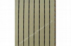 wooden acoustic panel