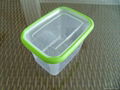 TPE transparent sealing microwave food box 1