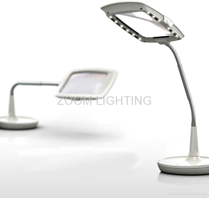 LED Magnifier Table lamps