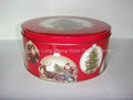 round candy tin box