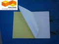 Self adhesive mirror coated paper 1