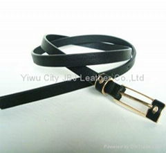 woman pu belt